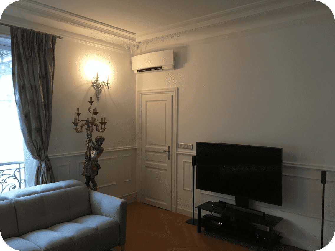 climatisation salon parisien